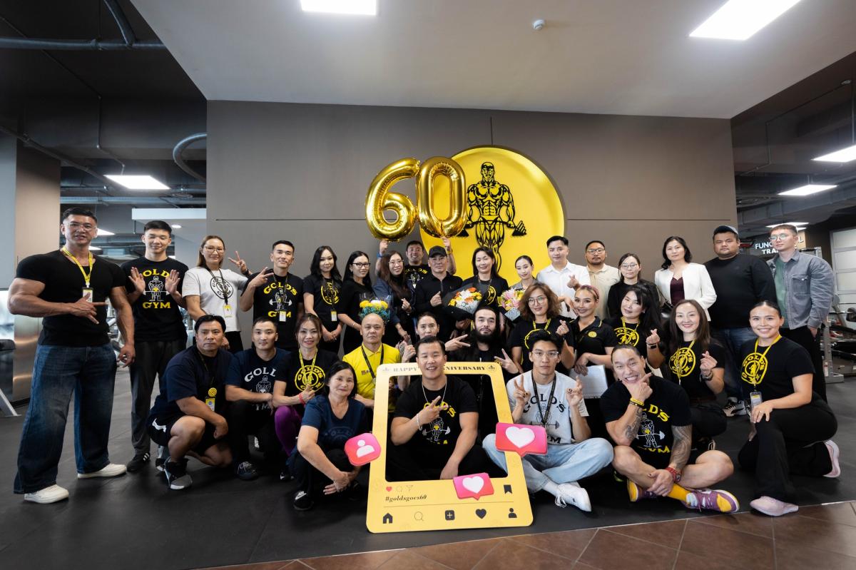 Golds Gym франчайзын 60 жилийн ойн баярыг тэмдэглэлээ.